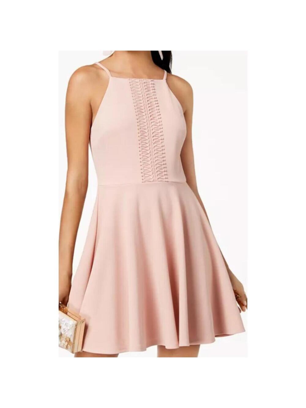 City Studio | Juniors Pink Sleeveless Dress | Size 11 | NWT | 1004